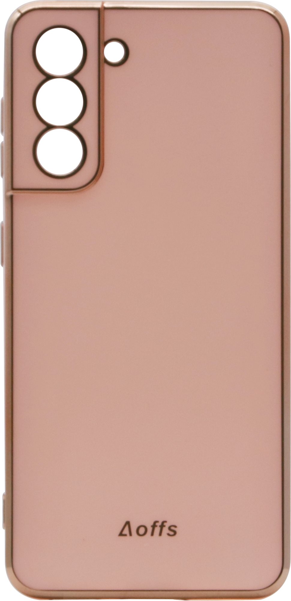 iWill Luxury Electroplating Phone Case a Galaxy S21 5G készülékhez Pink
