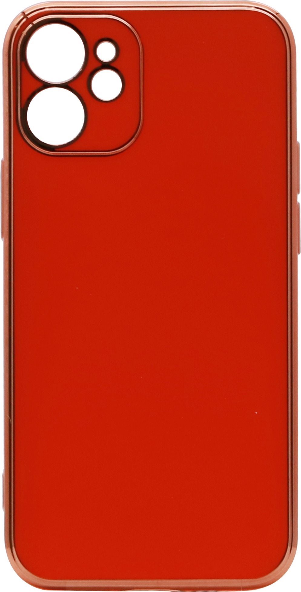 iWill Luxury Electroplating Phone Case az iPhone 12 készülékhez Orange