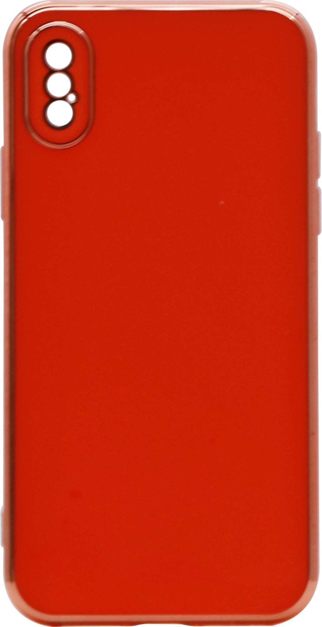 iWill Luxury Electroplating Phone Case az iPhone X készülékhez Orange