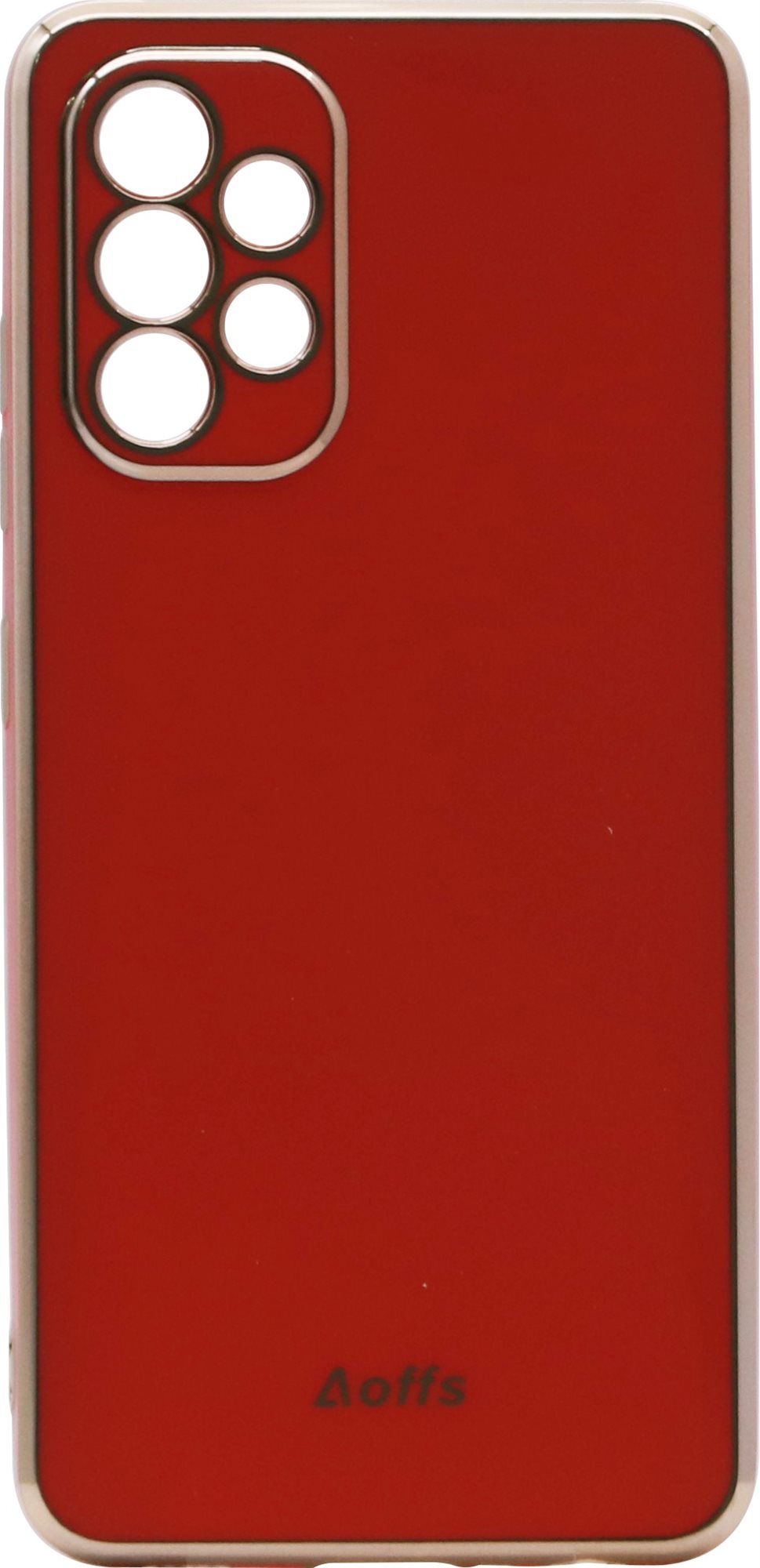 iWill Luxury Electroplating Phone Case a Galaxy A32 készülékhez Orange