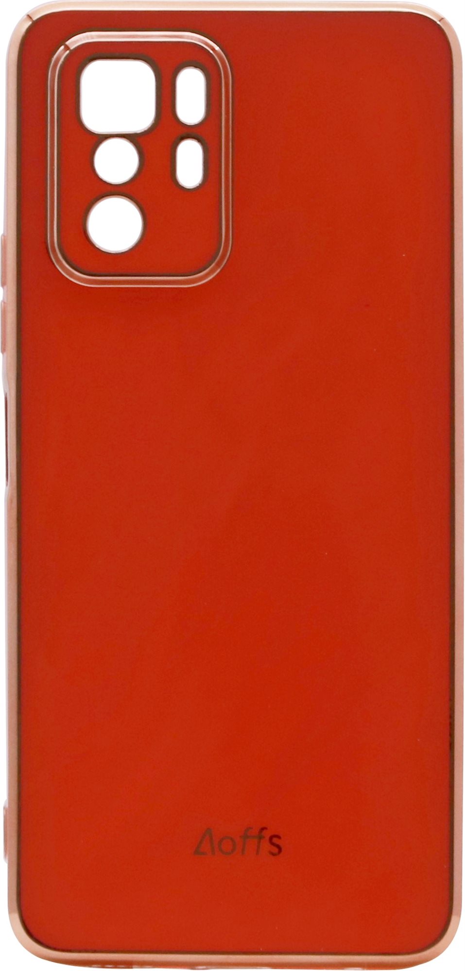 iWill Luxury Electroplating Phone Case a Xiaomi Redmi Note 10 Pro készülékhez Orange