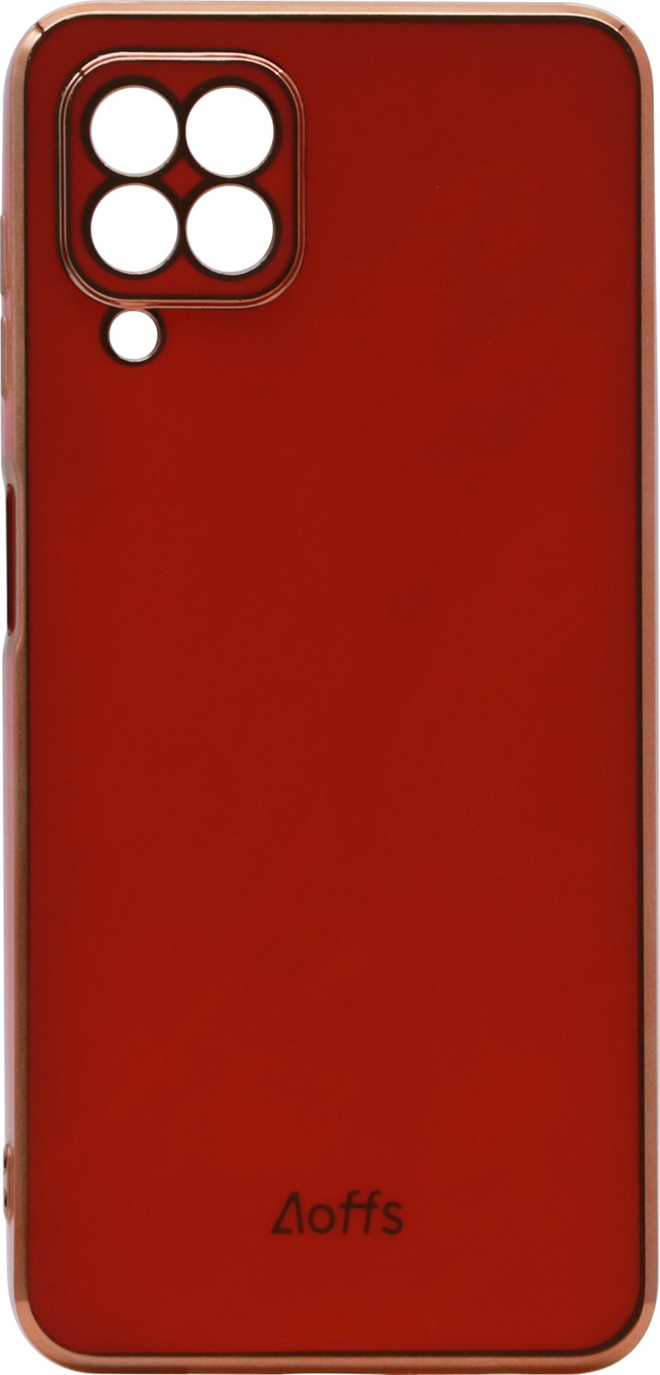 iWill Luxury Electroplating Phone Case a Galaxy A22 készülékhez Orange