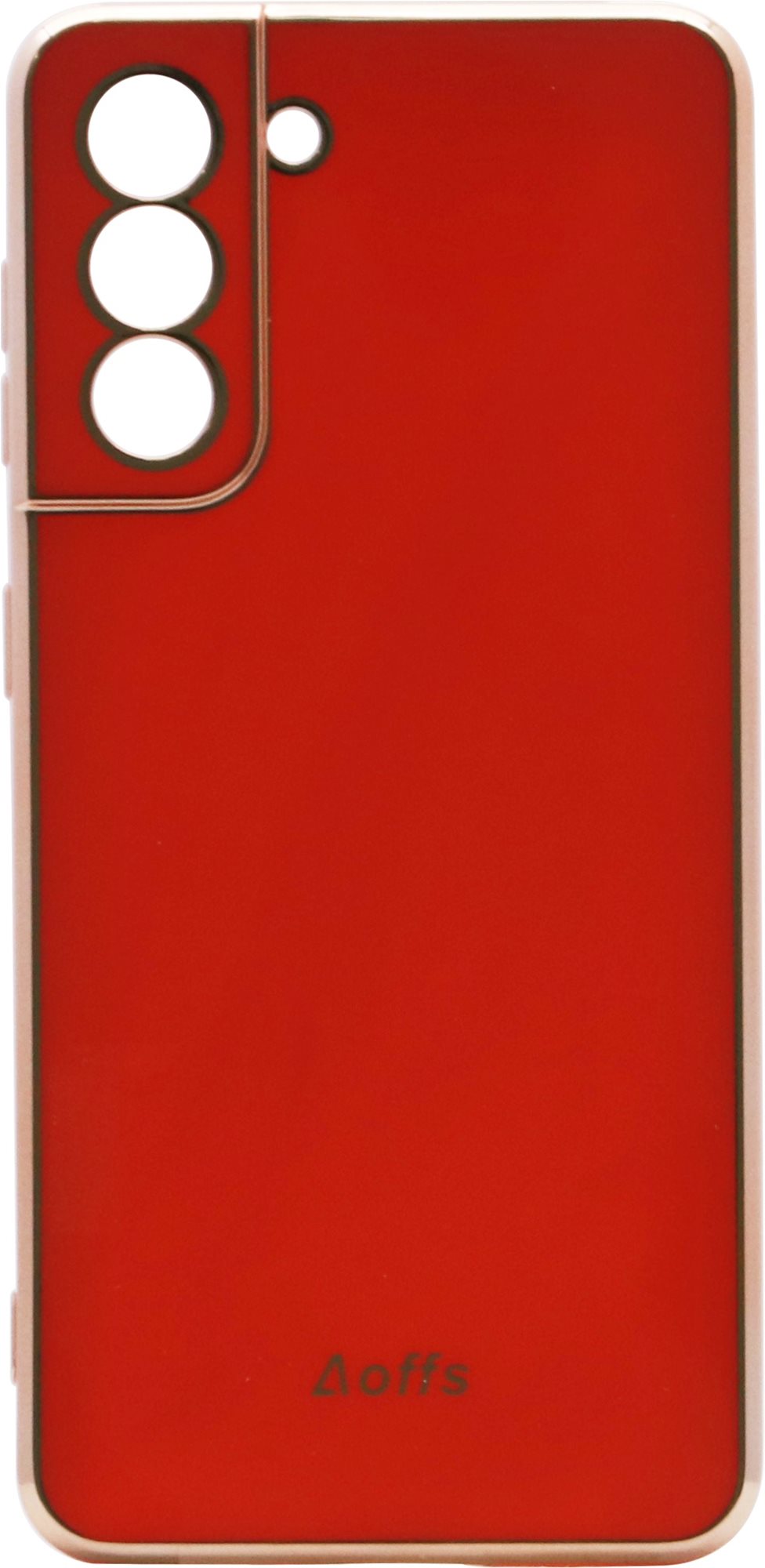 iWill Luxury Electroplating Phone Case a Galaxy S21 5G készülékhez Orange
