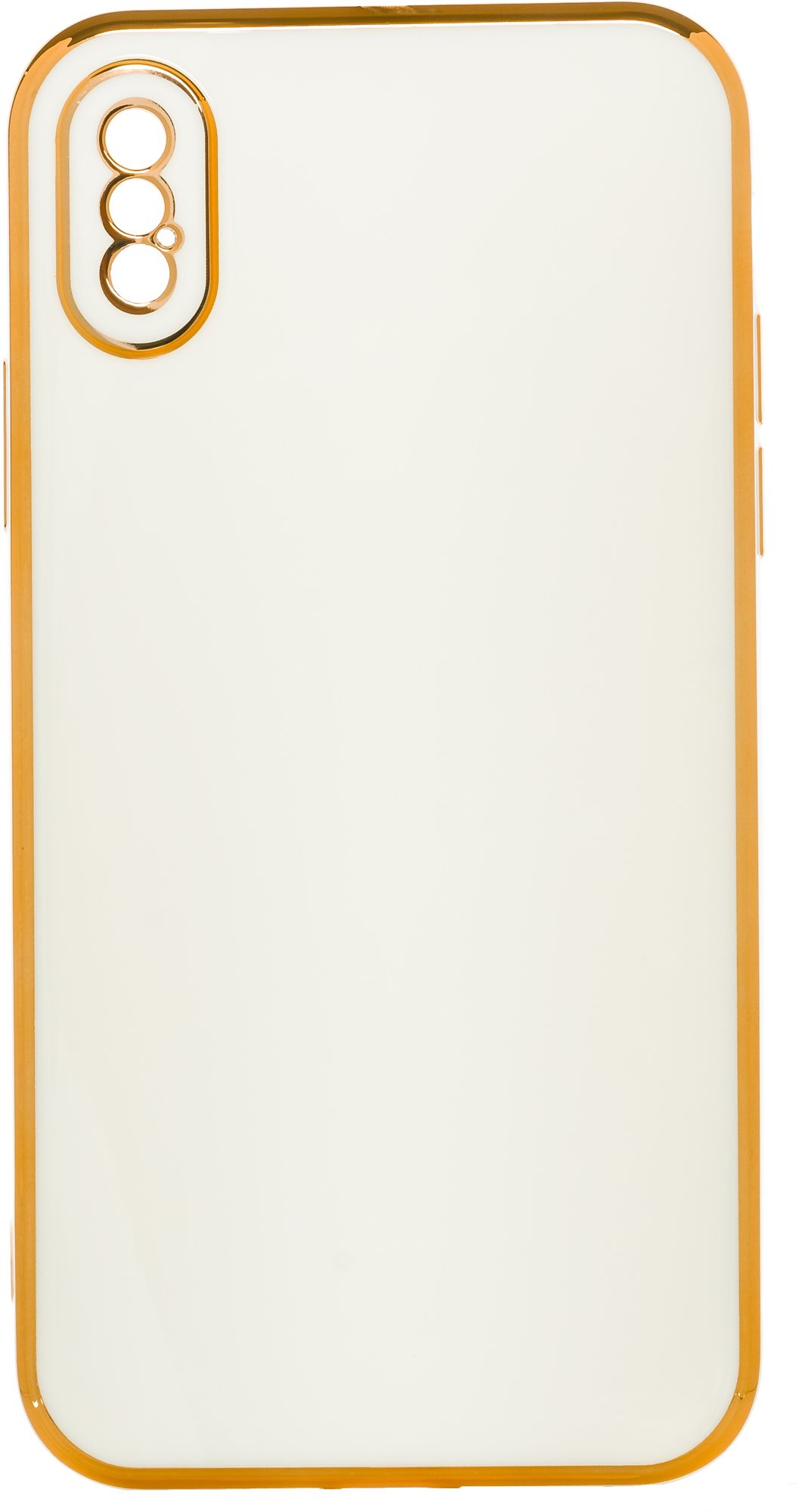 iWill Luxury Electroplating Phone Case az iPhone X készülékhez White