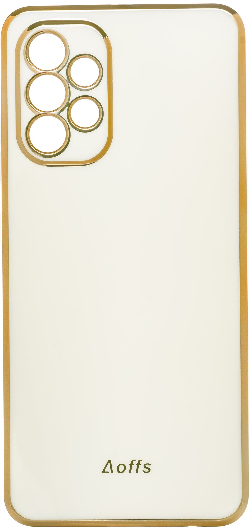 iWill Luxury Electroplating Phone Case a Galaxy A32 készülékhez White