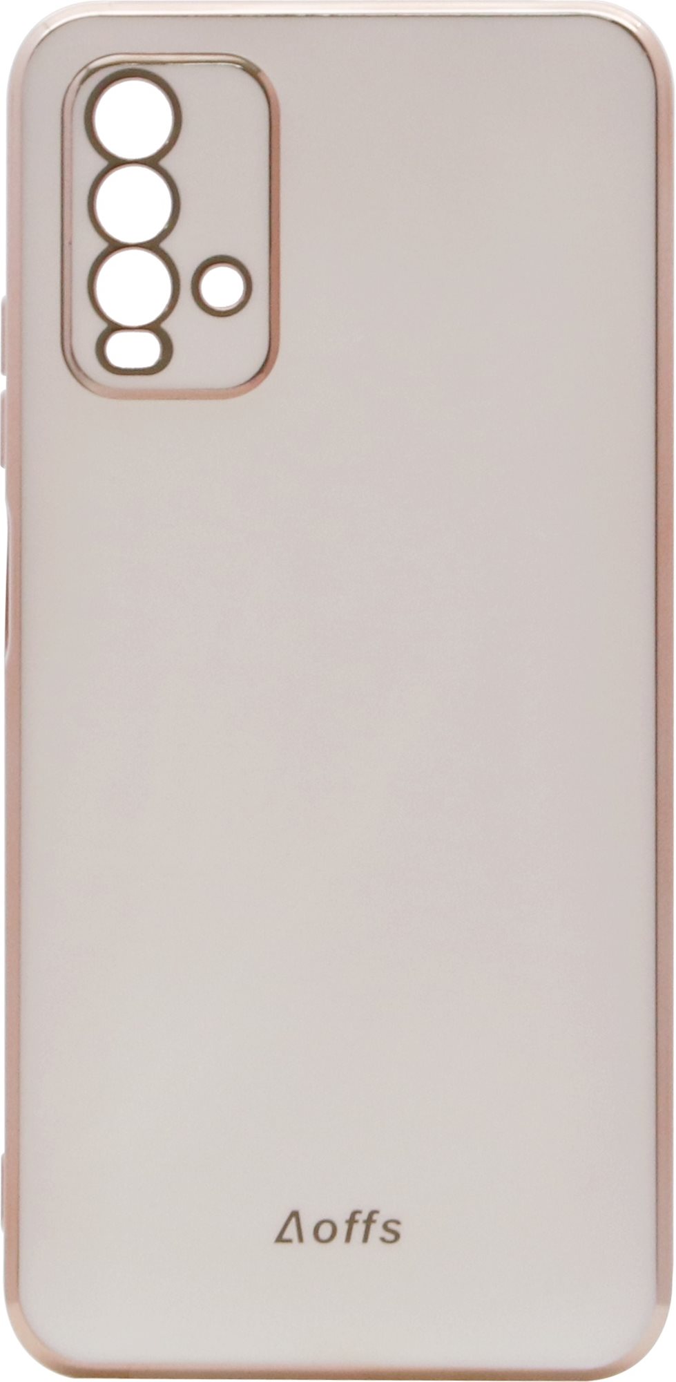 iWill Luxury Electroplating Phone Case a Xiaomi POCO M3 készülékhez White