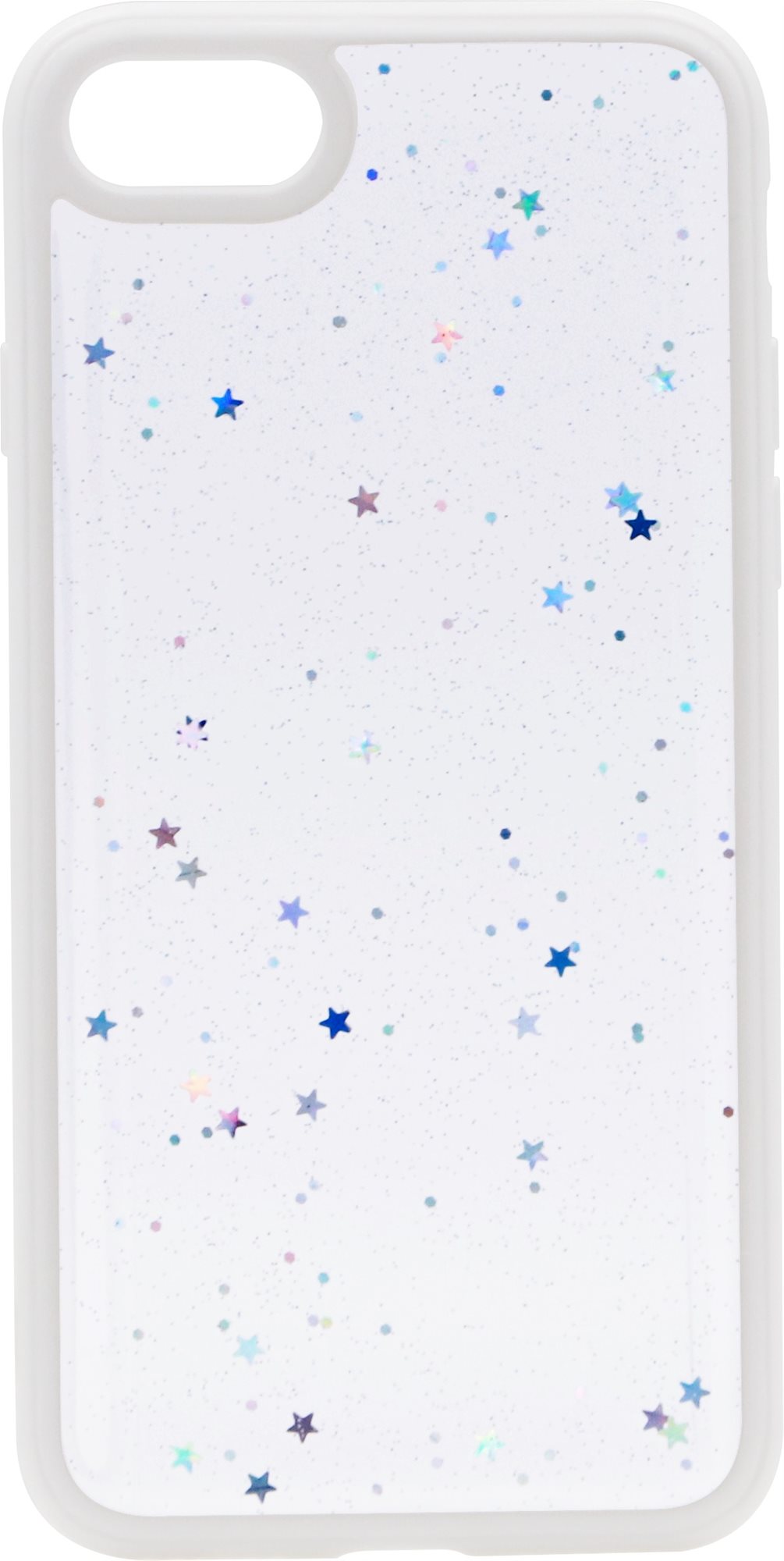 iWill Clear Glitter Star Phone Case az iPhone 7 készülékhez White