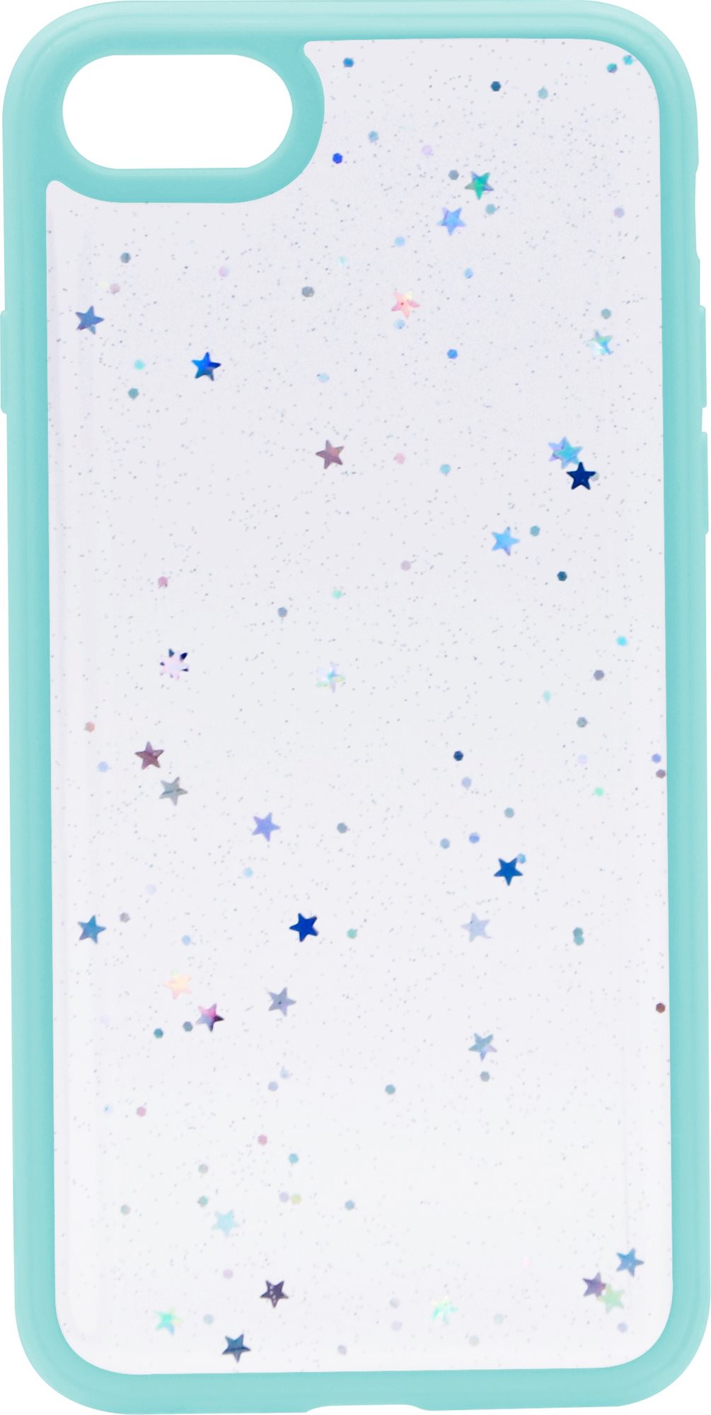 iWill Clear Glitter Star Phone Case az iPhone 7 készülékhez Blue