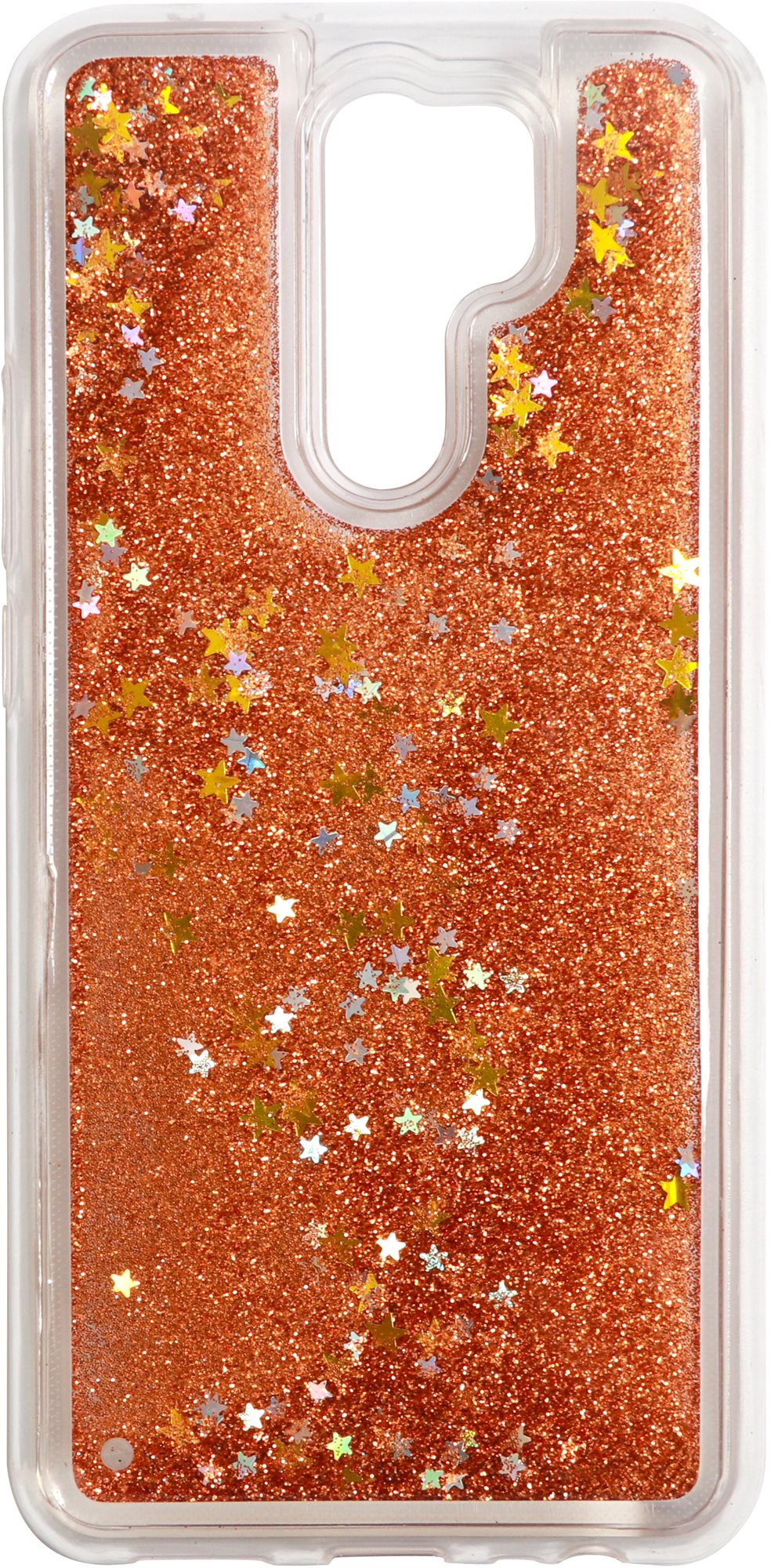 iWill Glitter Liquid Star Xiaomi Redmi 9 Rose Gold tok