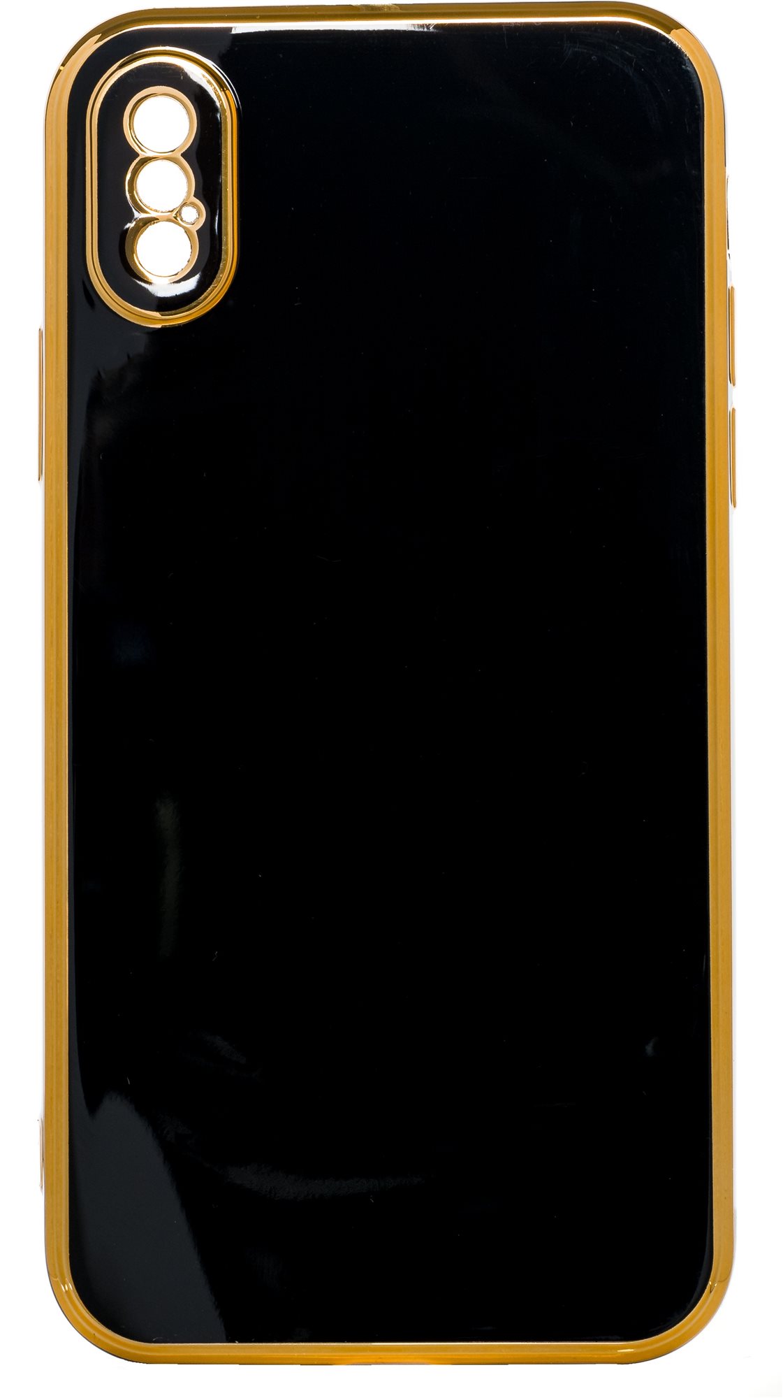 iWill Luxury Electroplating Phone Case az iPhone X készülékhez Black