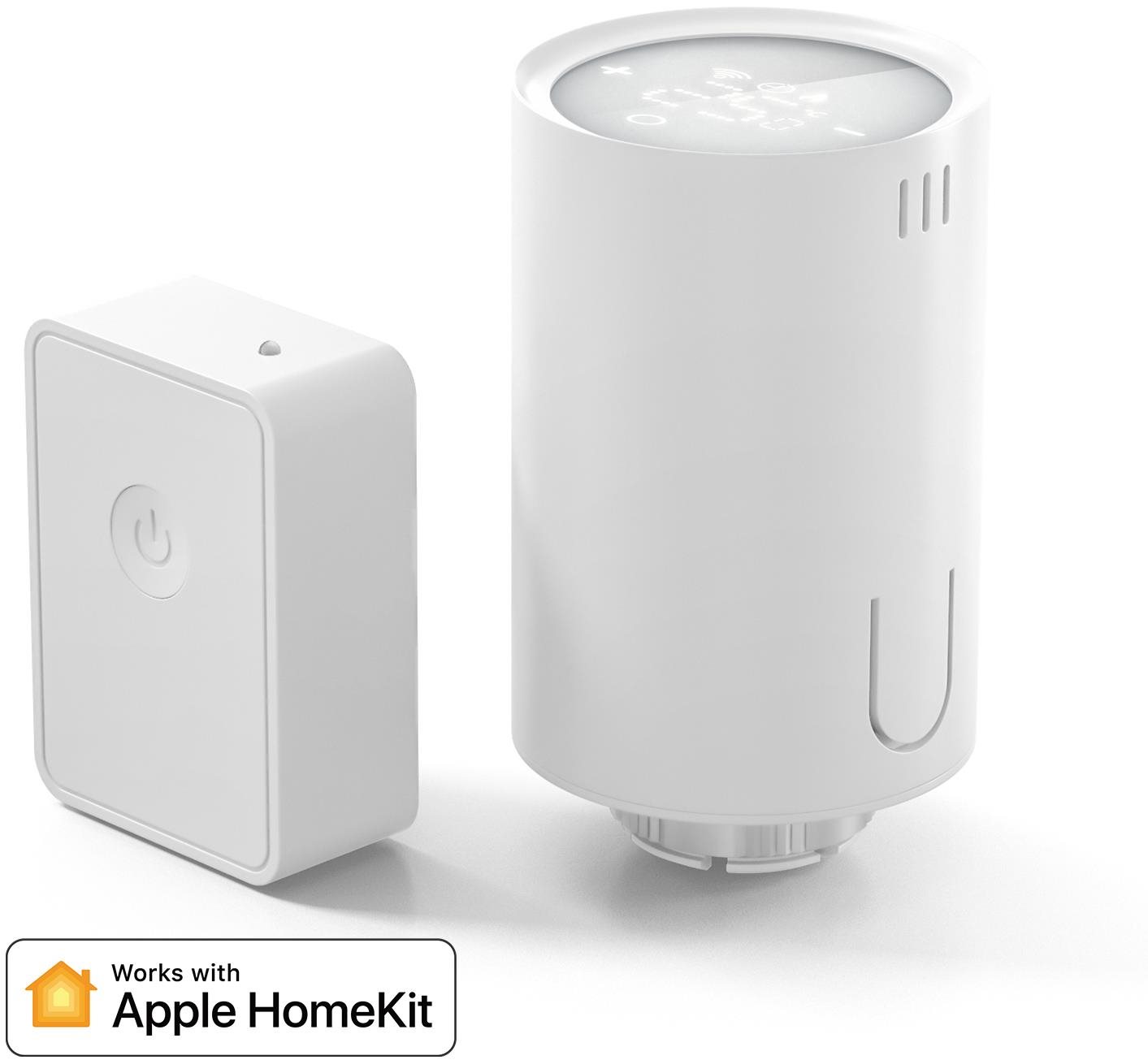 Termosztátfej Meross Smart Thermostat Valve Starter Kit Apple HomeKit