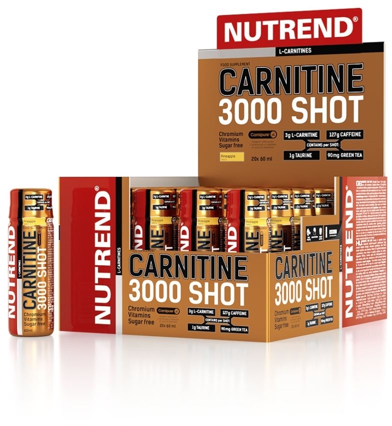 Nutrend Carnitine 3000 SHOT, 20x60 ml