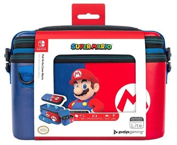 PDP Pull-N-Go Case - Mario Edition - Nintendo Switch
