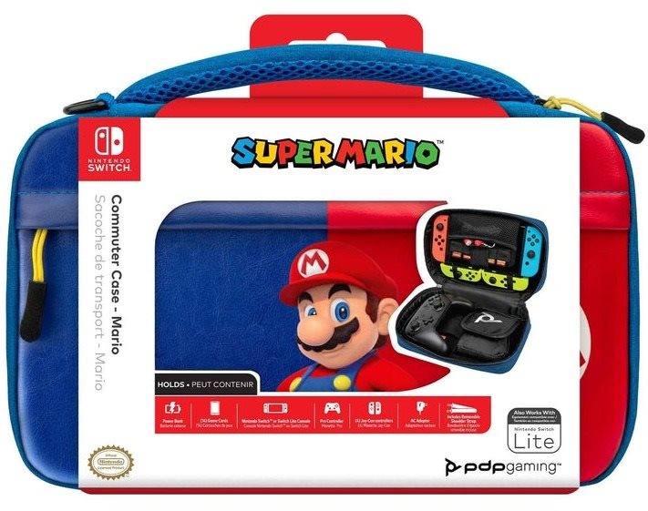 PDP Commuter Case - Mario - Nintendo Switch