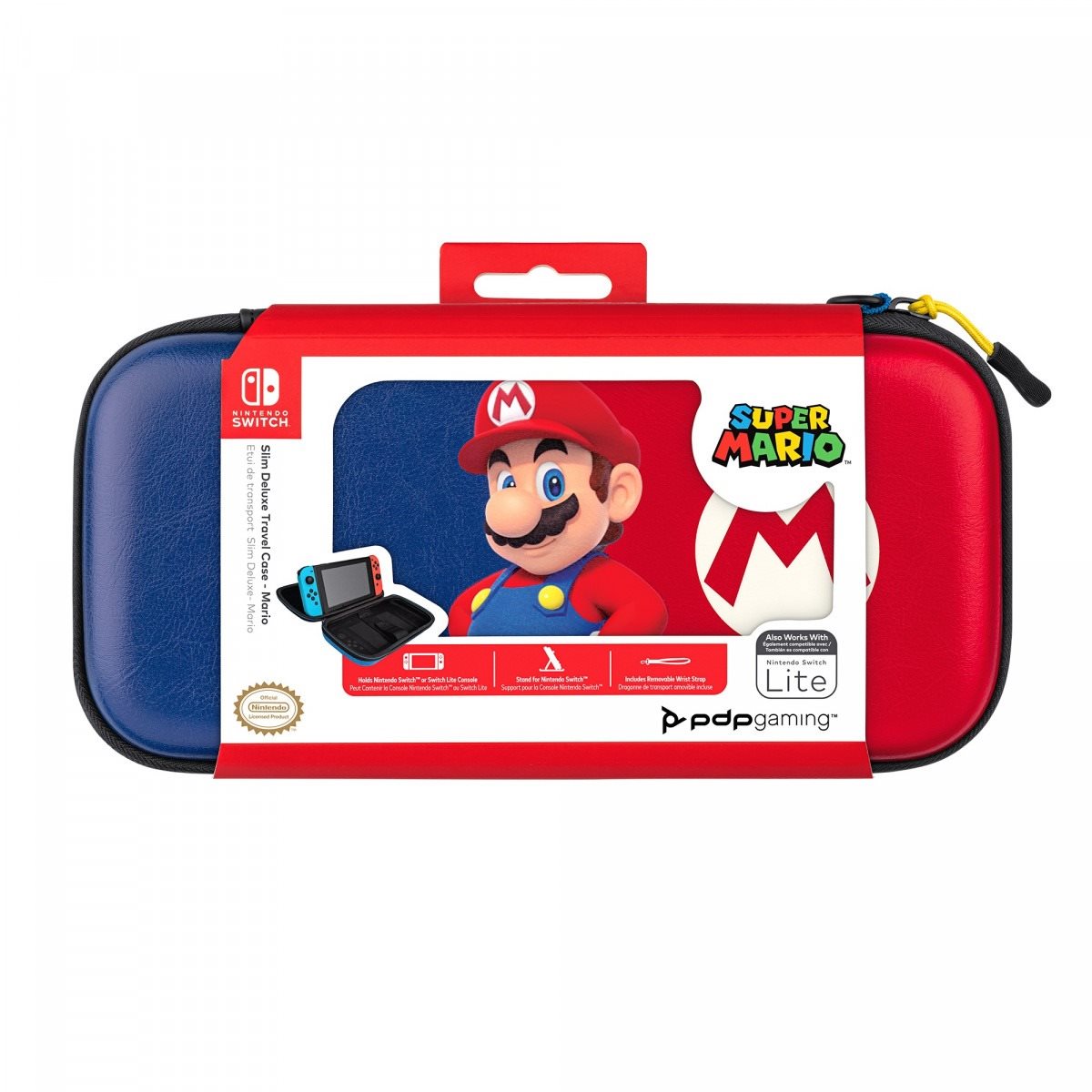 Nintendo Switch tok PDP Deluxe Travel Case - Mario Edition - Nintendo Switch
