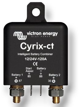 Feszültség stabilizátor Victron Cyrix-ct 12-24V 120A akkumulátor összekapcsoló