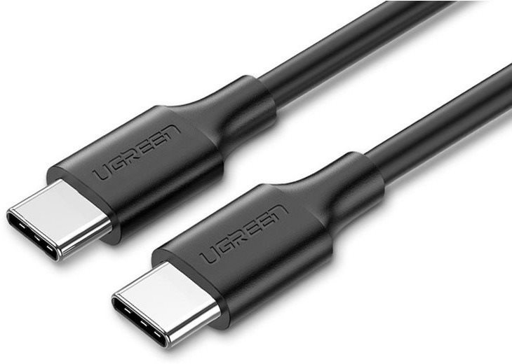 Ugreen USB-C 2.0 (M) to USB-C (M) 60W / 3A Data Cable Black 0.5m