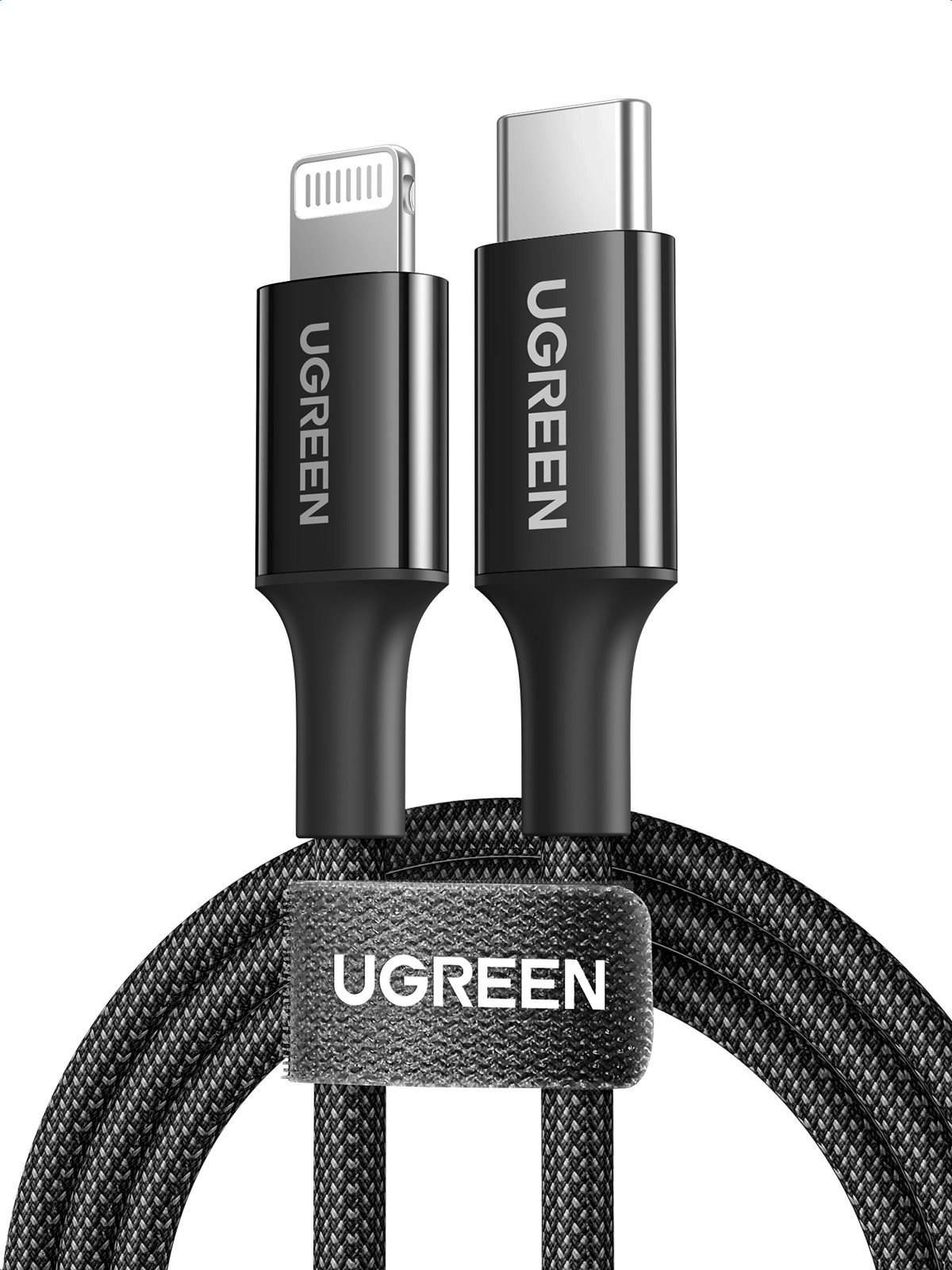 UGREEN USB-C to Lightning Cable 1m Black