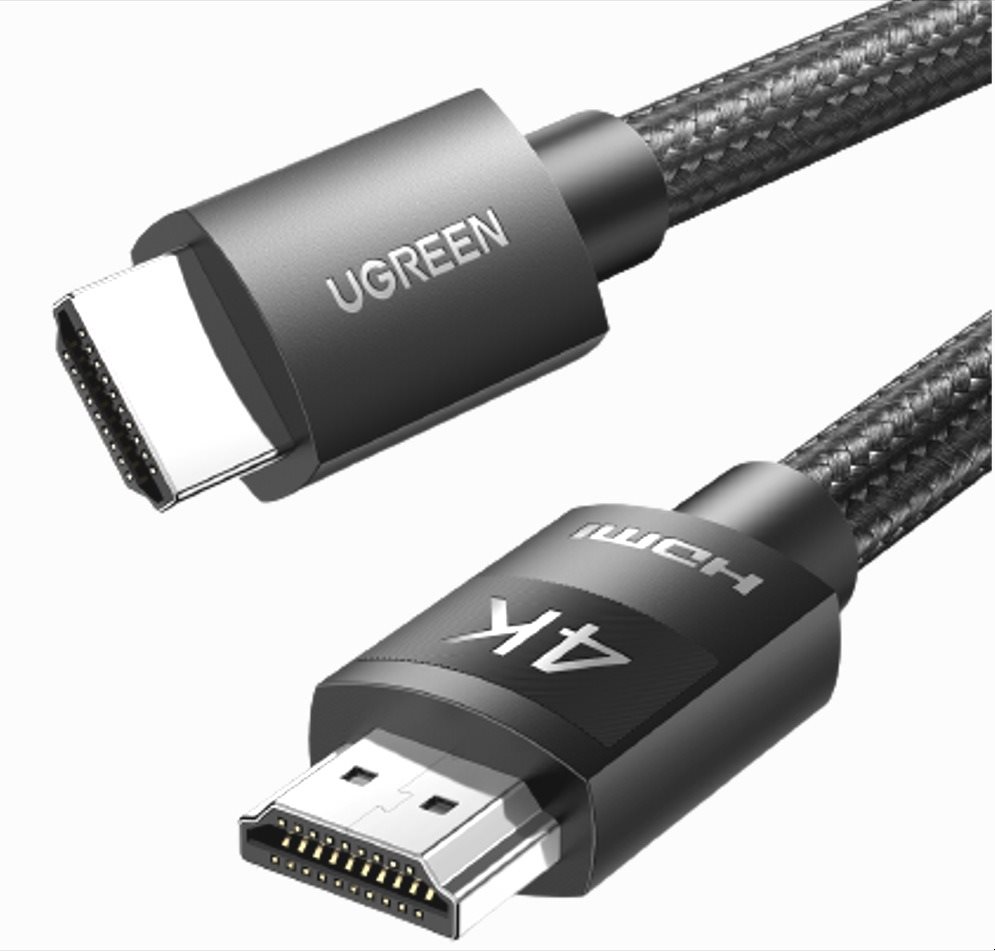UGREEN 4K HDMI Cable Male to Male Braided 1 m