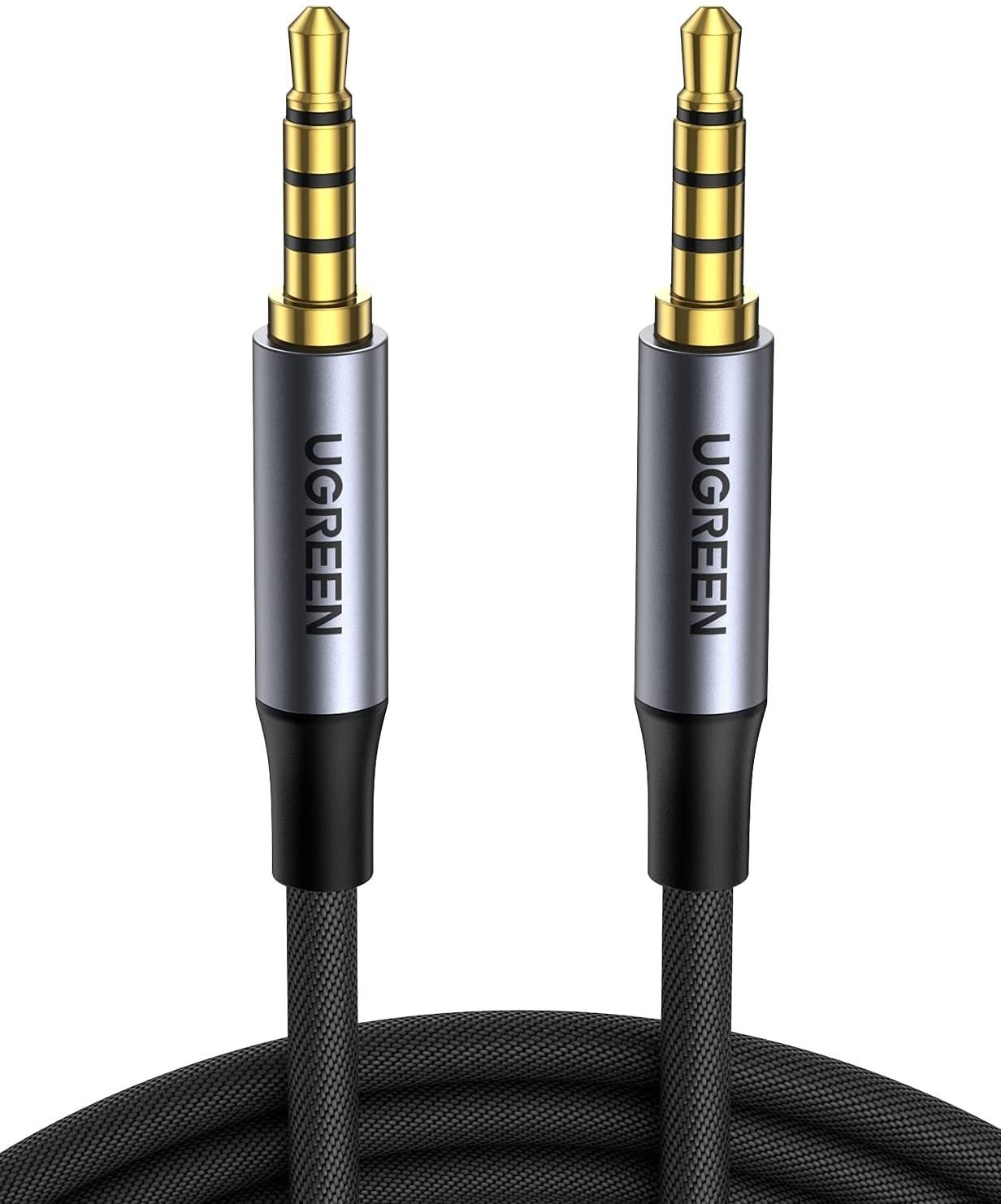 UGREEN 3.5mm 4-Pole M/M Audio Cable Alu Case 2m