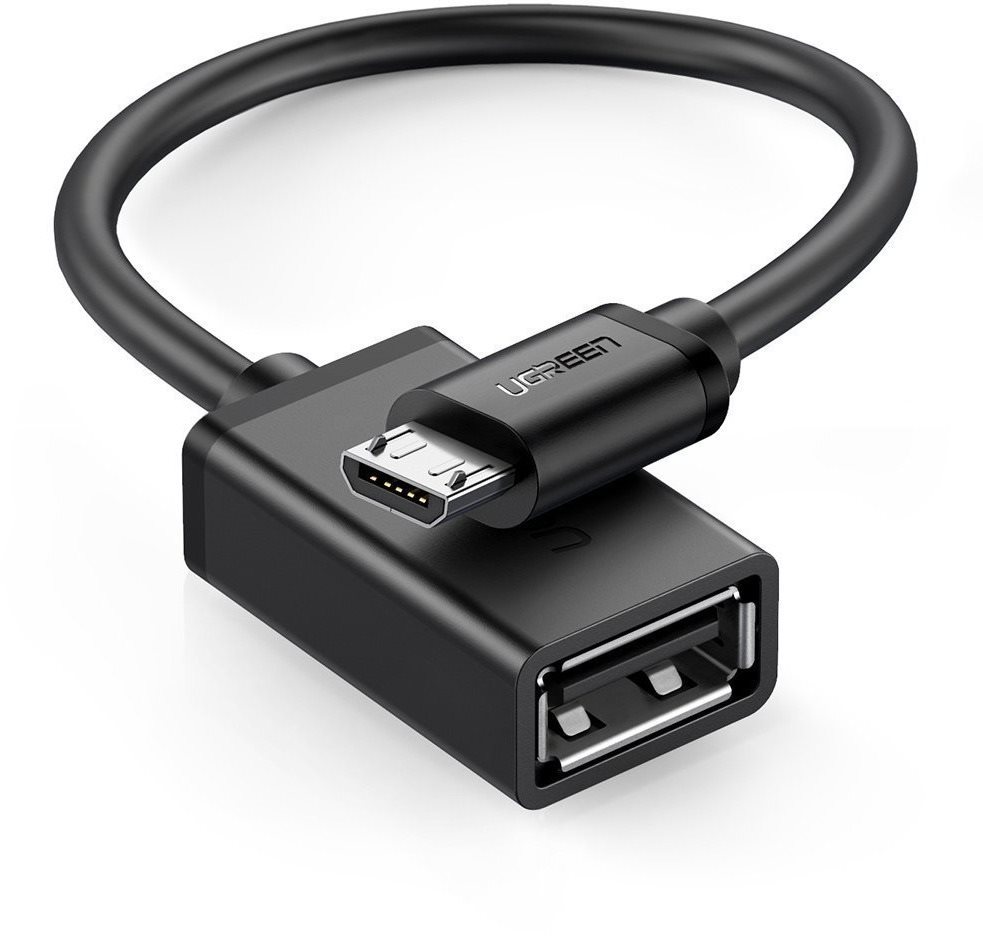 Ugreen micro USB -> USB 2.0 OTG Adapter 0.1 m Cable Black