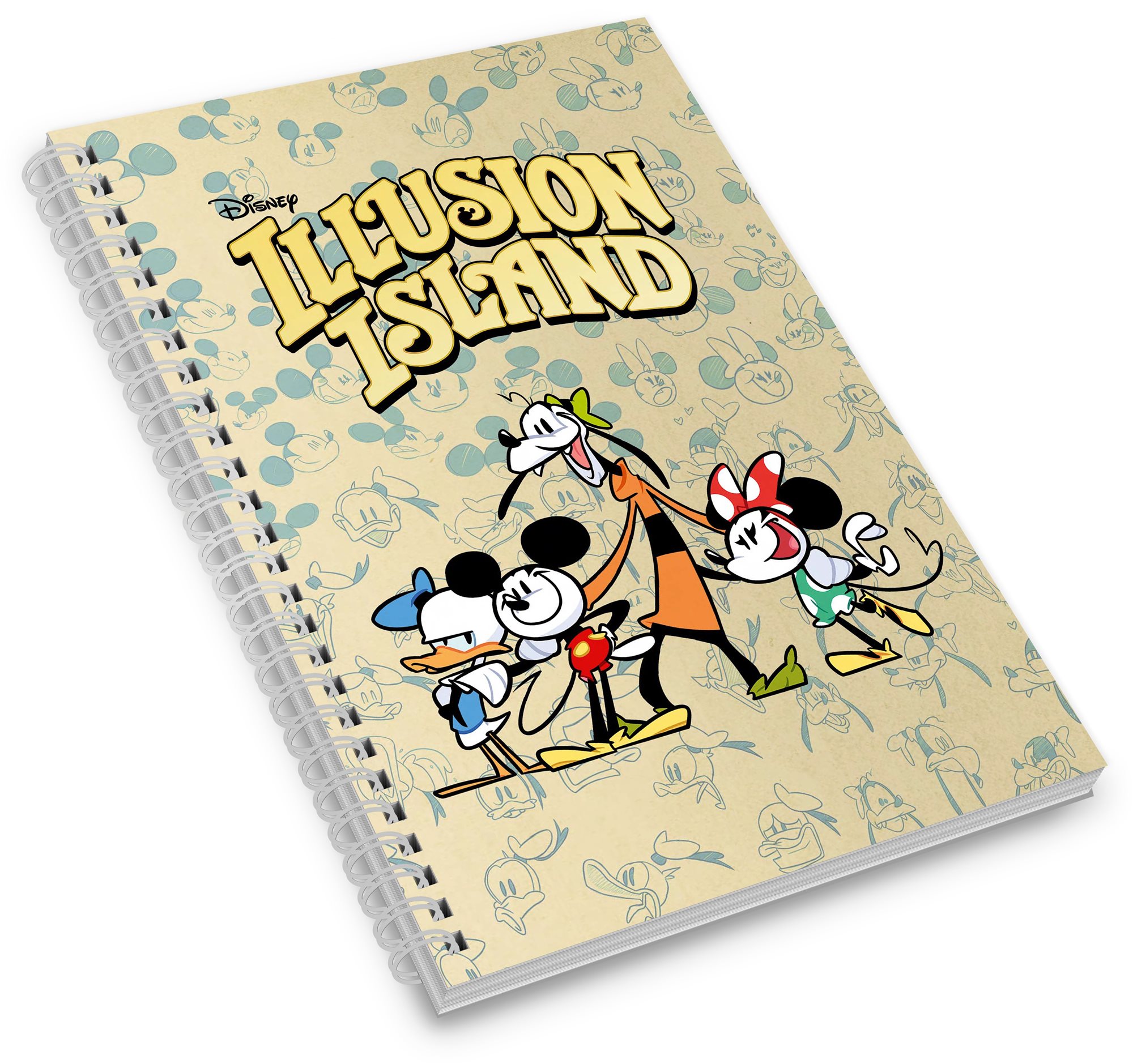 Disney Illusion Island - notebook
