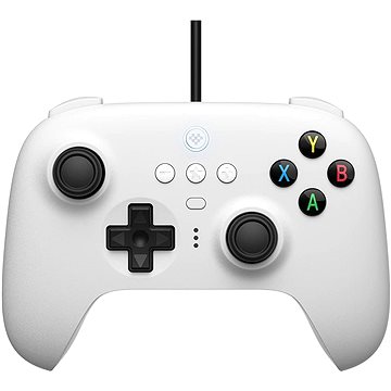 E-shop 8BitDo Ultimative Wired Controller - White - Nintendo Switch