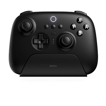 E-shop 8BitDo Ultimate Wireless Controller with Charging Dock - Black - Nintendo Switch
