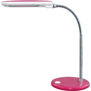 LED stolní lampička s vypínačem BAZ 5W/230V/4000K/340Lm/120°/IP20, růžová