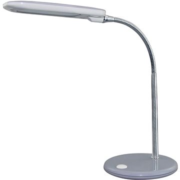 LED stolní lampička s vypínačem BAZ 5W/230V/4000K/340Lm/120°/IP20, šedá