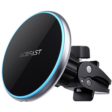 ACEFAST Magnetic Wireless Charging Car Holder Silver