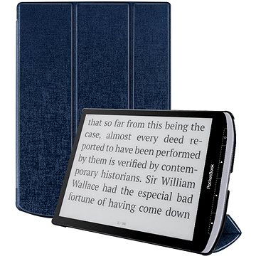 B-SAFE Stand 1325, pouzdro pro PocketBook InkPad X, tmavě modré