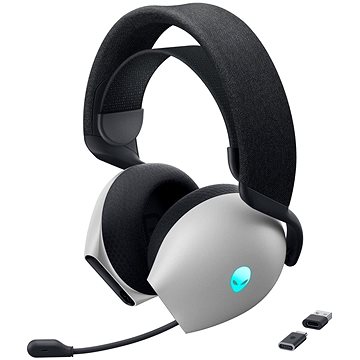 E-shop Dell Alienware Dual Mode Wireless Gaming Headset - AW720H (Lunar Light)