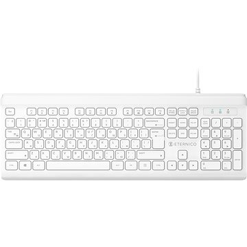 Eternico Home Keyboard Wired KD2020 bílá - CZ/SK