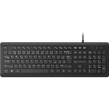 Eternico Pro Keyboard Wateproof IPX7 KD2050 černá - CZ/SK
