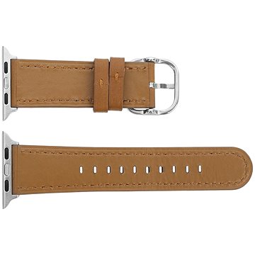 Eternico Leather pro Apple Watch 42mm / 44mm / 45mm / Ultra 49mm hnědý