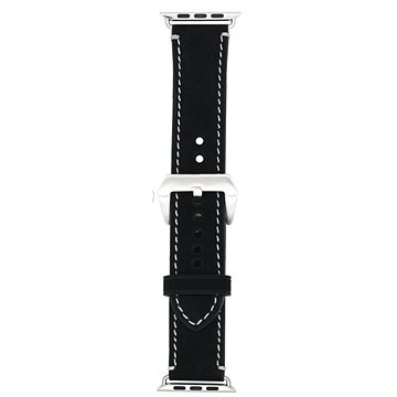 Eternico Leather Band 2 pro Apple Watch 38mm / 40mm / 41mm černý