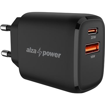 E-shop AlzaPower A100 Fast Charge 20 Watt - schwarz