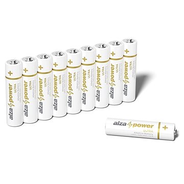 E-shop AlzaPower Ultra Alkaline LR03 (AAA) 10 Stück in Ökobox