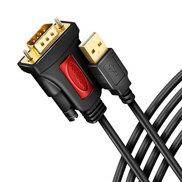 E-shop AXAGON ADS-1PSN ACTIVE USB-A 2.0 > serial RS-232 Prolific adapter / cable 1.5m