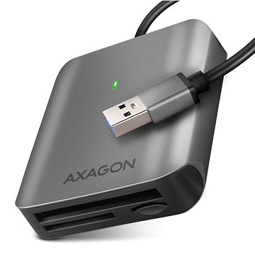 E-shop AXAGON CRE-S3, 3-Slot & lun Kartenleser, UHS-II Unterstützung, SUPERSPEED USB-A