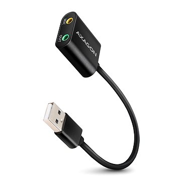 E-shop AXAGON ADA-12, USB-A externe Soundkarte, Metall