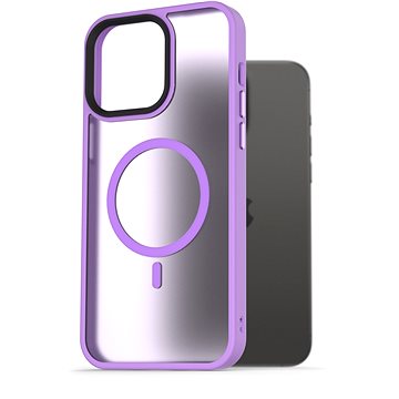 E-shop AlzaGuard Matte Case Compatible with MagSafe für iPhone 15 Pro Max hellviolett