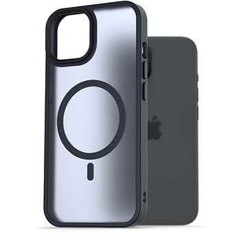 E-shop AlzaGuard Matte Case Compatible with MagSafe für iPhone 15 dunkelblau