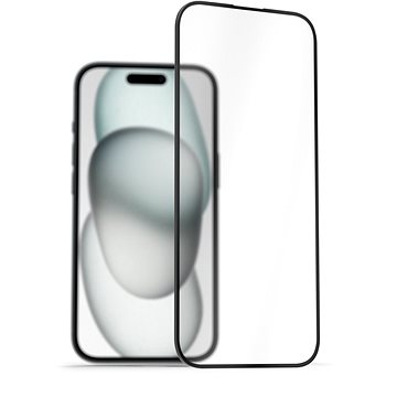 E-shop AlzaGuard 2.5D FullCover Glass Protector für iPhone 15 Plus