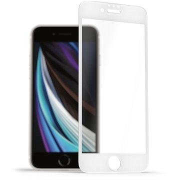 E-shop AlzaGuard 2.5D FullCover Glass Protector für iPhone 7 Plus / 8 Plus - weiß