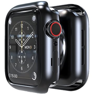 AlzaGuard Matte TPU HalfCase pro Apple Watch 42mm černé