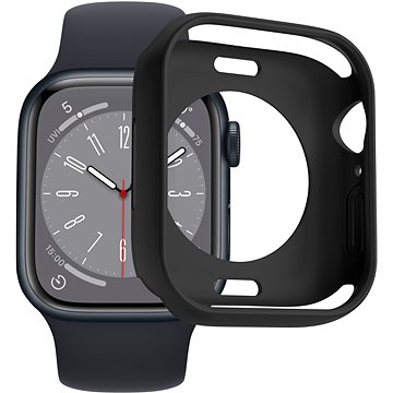AlzaGuard Matte TPU HalfCase pro Apple Watch 45mm černé