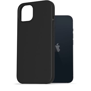 AlzaGuard Premium Liquid Silicone Case pro iPhone 13 černé