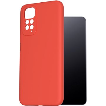 AlzaGuard Premium Liquid Silicone Case pro Xiaomi Redmi Note 11/11S červené